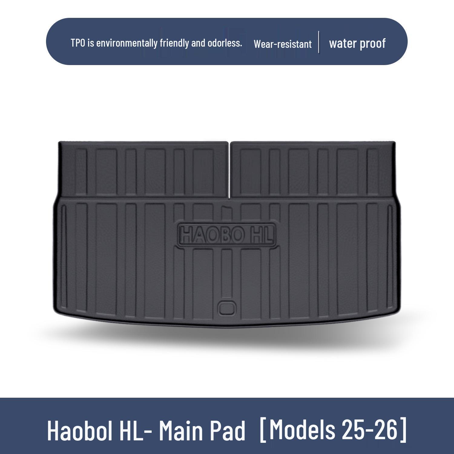 

Haobo HL TPE Trunk Mat - Car Interior & Decoration Accessory 100x90
