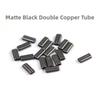 100pcs 100pcs Fishing Wire Leader Fixer Black Fishing Connectors  Rigging Use
