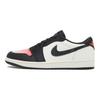 Paris Saint-Germain X Air Jordan 1 Retro Low OG Sail Pink Oxford Unisex Sneakers Red Off-Noir Infrared-23 HF8828-100