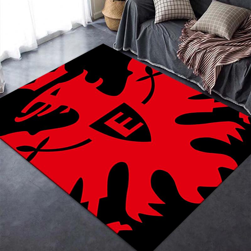 2025 Neuer Frankfurt Fußball Teppich für Wohnzimmer Schlafzimmer Haus Sofa Dekoration, Kinder spielen Rutschfeste Bodenmatte26