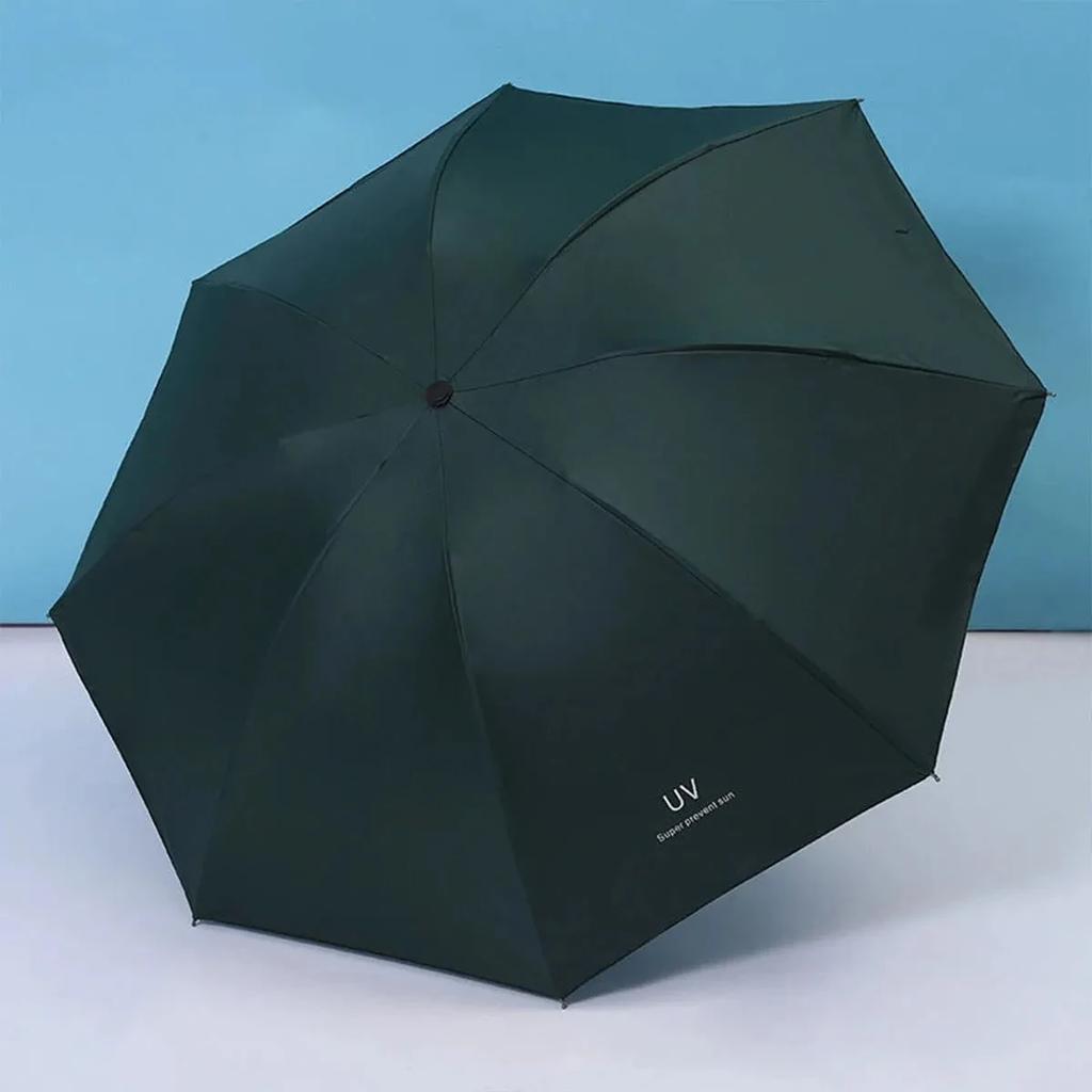 1pc-Mini Folding Automatic Umbrella Portable Windproof Light Children Parasol Umbrella Anti UV Rain Sun Umbrella