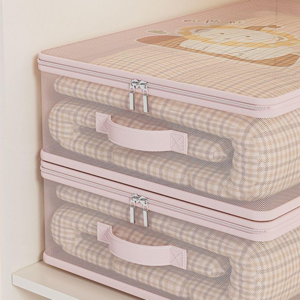 2Pcs Divided Clothes Quilt Storage Bag Large Capacity Blanket Sorting Bags Bedroom