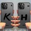 Case for iPhone 17 Pro Max 16 Plus 11 Air 14 15 XS XR 7 8 SE 13 Mini 12 Funda Back Phone Cover Lucky Letter