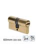 Vložka dveřního zámku 60mm (30+30MM) Court Cam R13 5 Bezpečnostních klíčů v ceně Edm