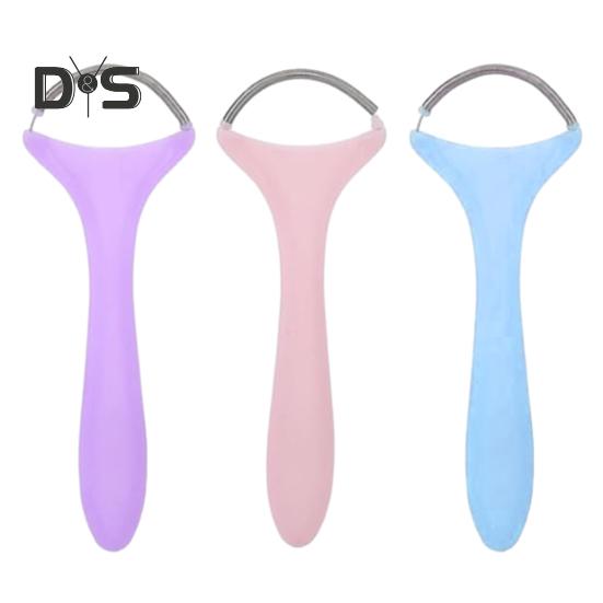 Gesichtshaarentferner, Feder, tragbares Beauty-Feder-Epilierwerkzeug zur schnellen Haarentfernung an Oberlippe, Kinn, Wangen, Hals, wiederverwendbar, waschbar, Haar