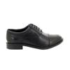 Roamers Mens Fuller Fitting Capped Leather Oxford Shoes