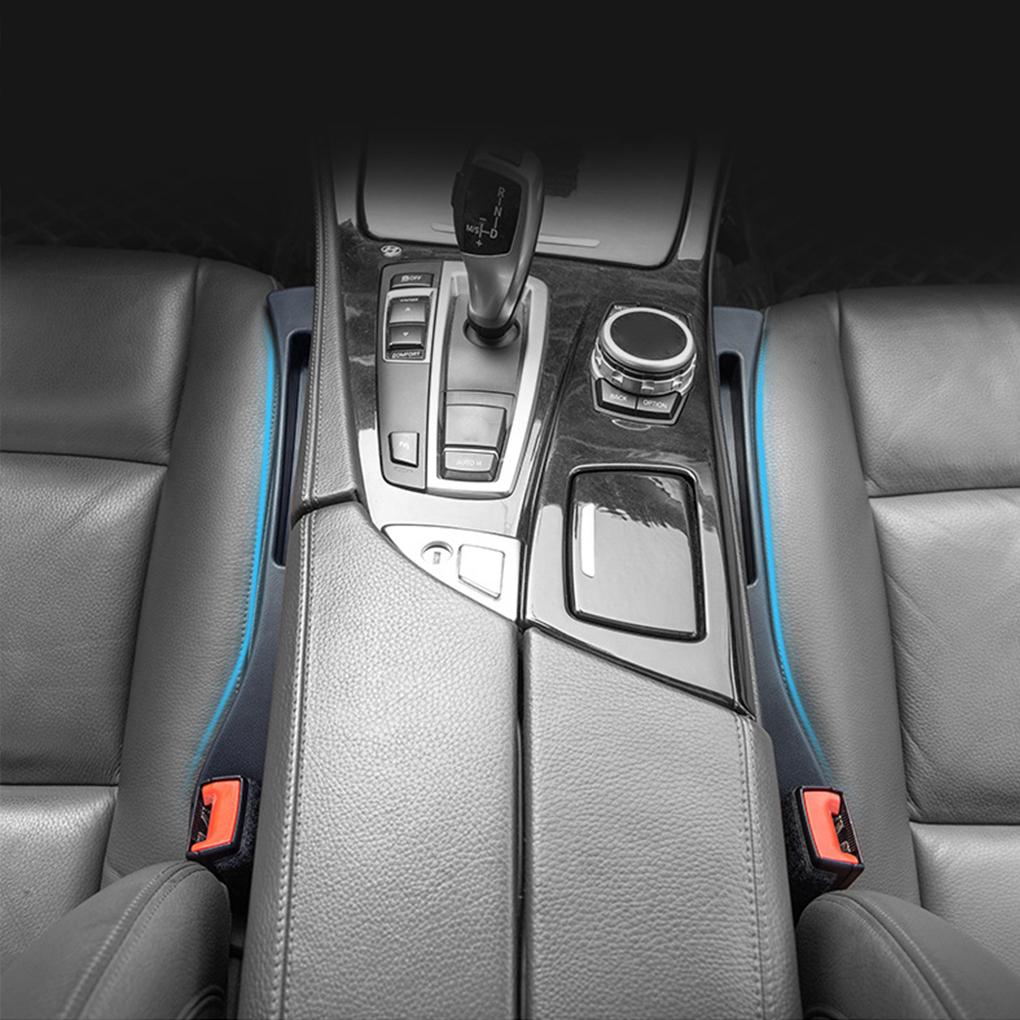 2pcs Car Seat Gap Filler Side Seam Plug Strip Styling Seat Gap Leak-proof Filling Strip Interior Universal Decoration Supplies