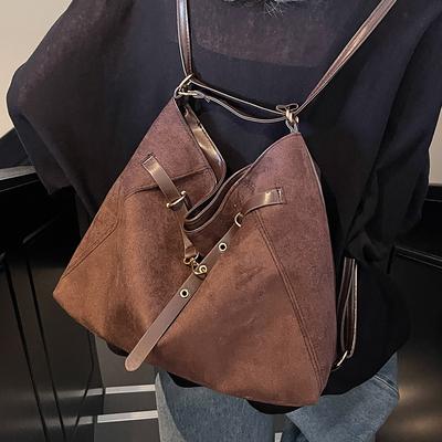 2025 Kış Yüksek Kaliteli Mat Deri Çanta Moda ve Çok Yönlü Kadın Dış Stil Tote Çanta Günlük Postacı Çantası
