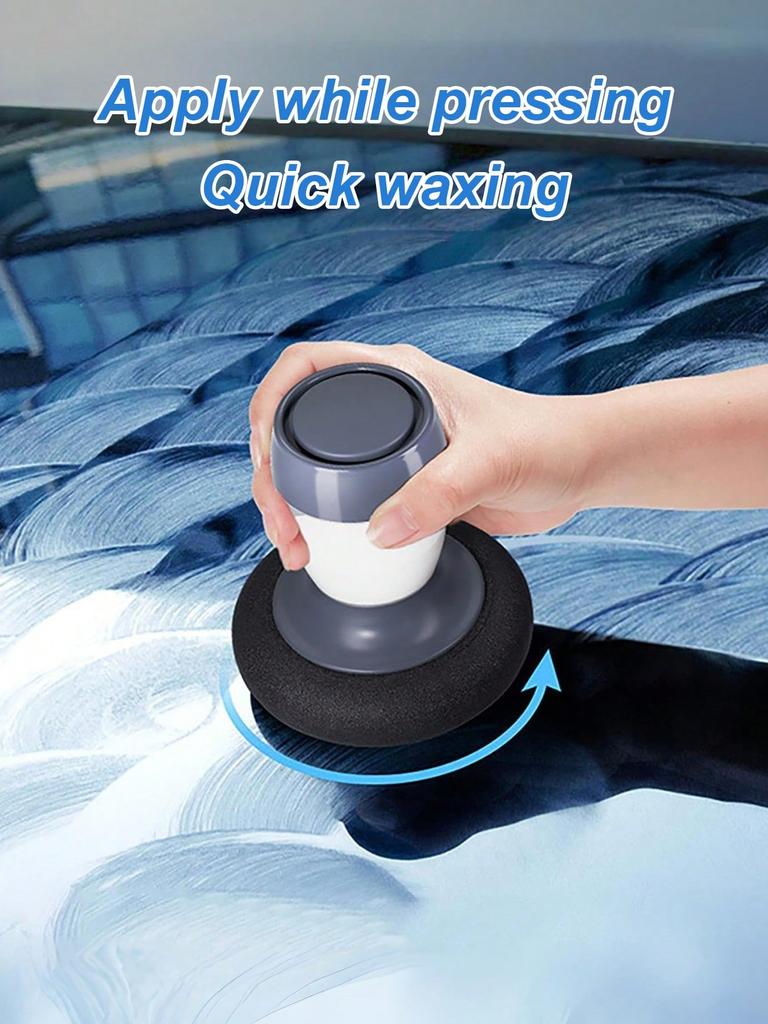 5-in-1 Car Waxing & Polishing Tool – Multi-Function Applicator for Paint, Glass & Plastic Interior Polishing and Scratch Repair