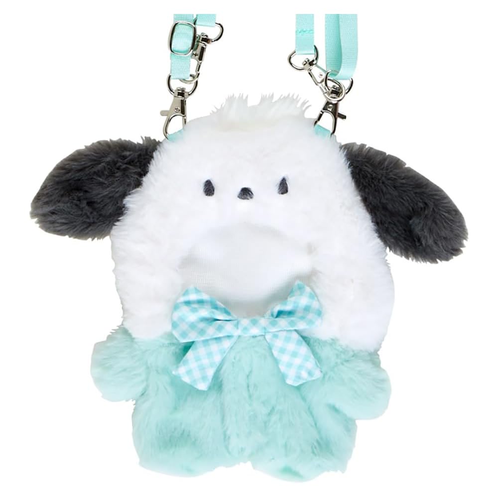 Sanrio Pochacco Dress-Up Shoulder Bag 18x15x1cm Character Accessory