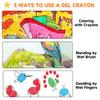 Shuttle Art Marker Pen Messy Easy To Can Be Used On Coloring Case Included Crayons, 48-Color Set, Retractable, Water-Based, Washable, Type, Safe,