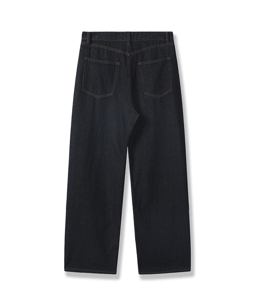 Descheuis Everyday Bio-Washed Relaxed Denim Pants Indigo