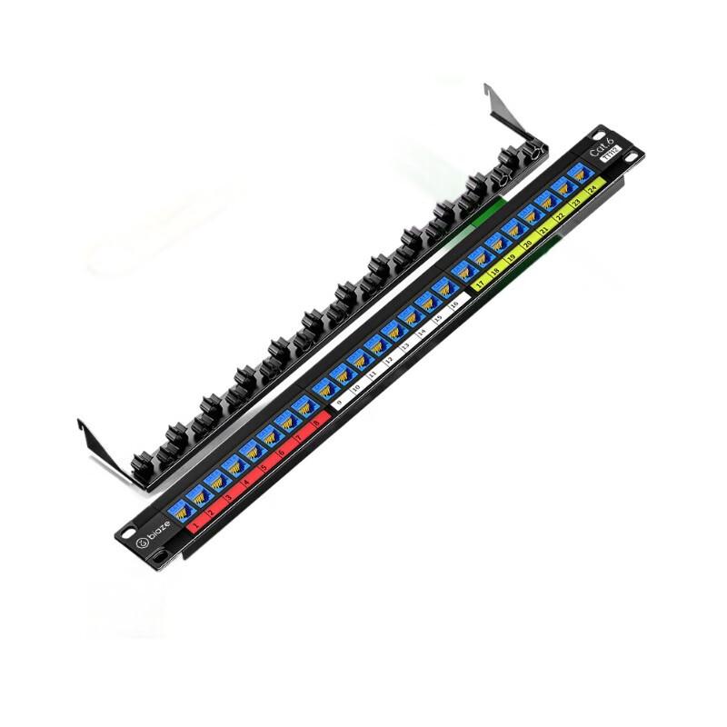 BIAZE Network & Voice Patch Panels and Cable Management