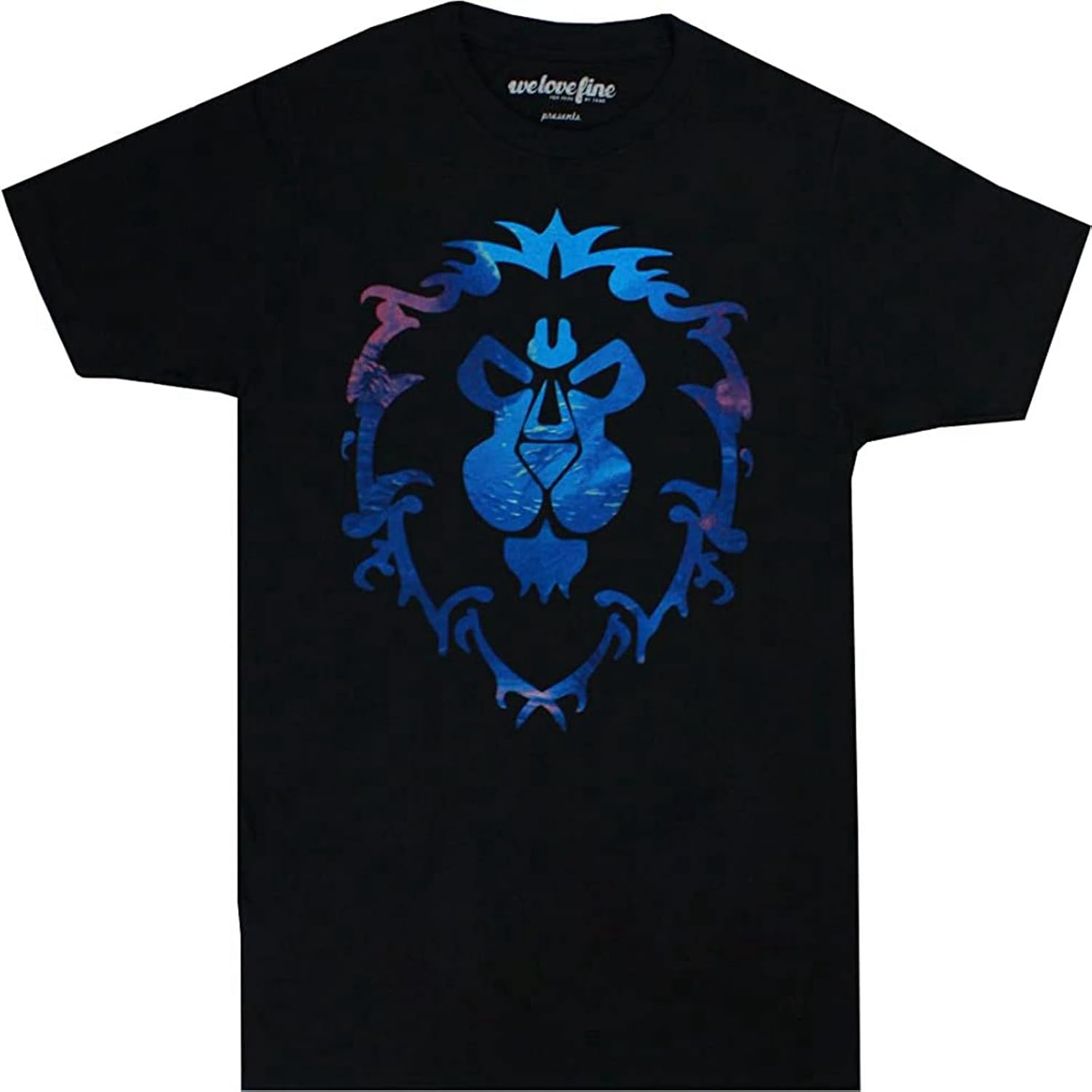 World of Warcraft Alliance Logo Adult T Shirt XXL