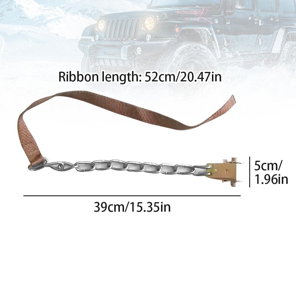 Anti-skid Chains Automobile Tire Snow Explosion-proof Anti Puncture Chain Easy To Install Multi Functional Anti-skid Accessorie