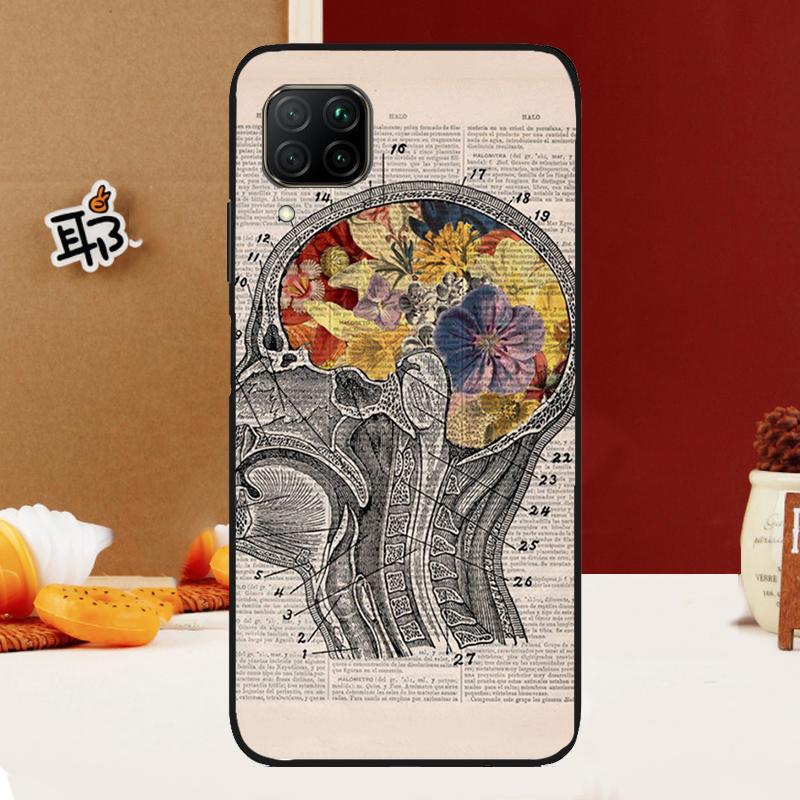 Brain Art For Huawei Nova 10 9 SE 3i 7i 8i 11i 12i Y60 Y61 Y70 Y72 Y73 Y90 Y91 P20 P30 P40 Lite Case