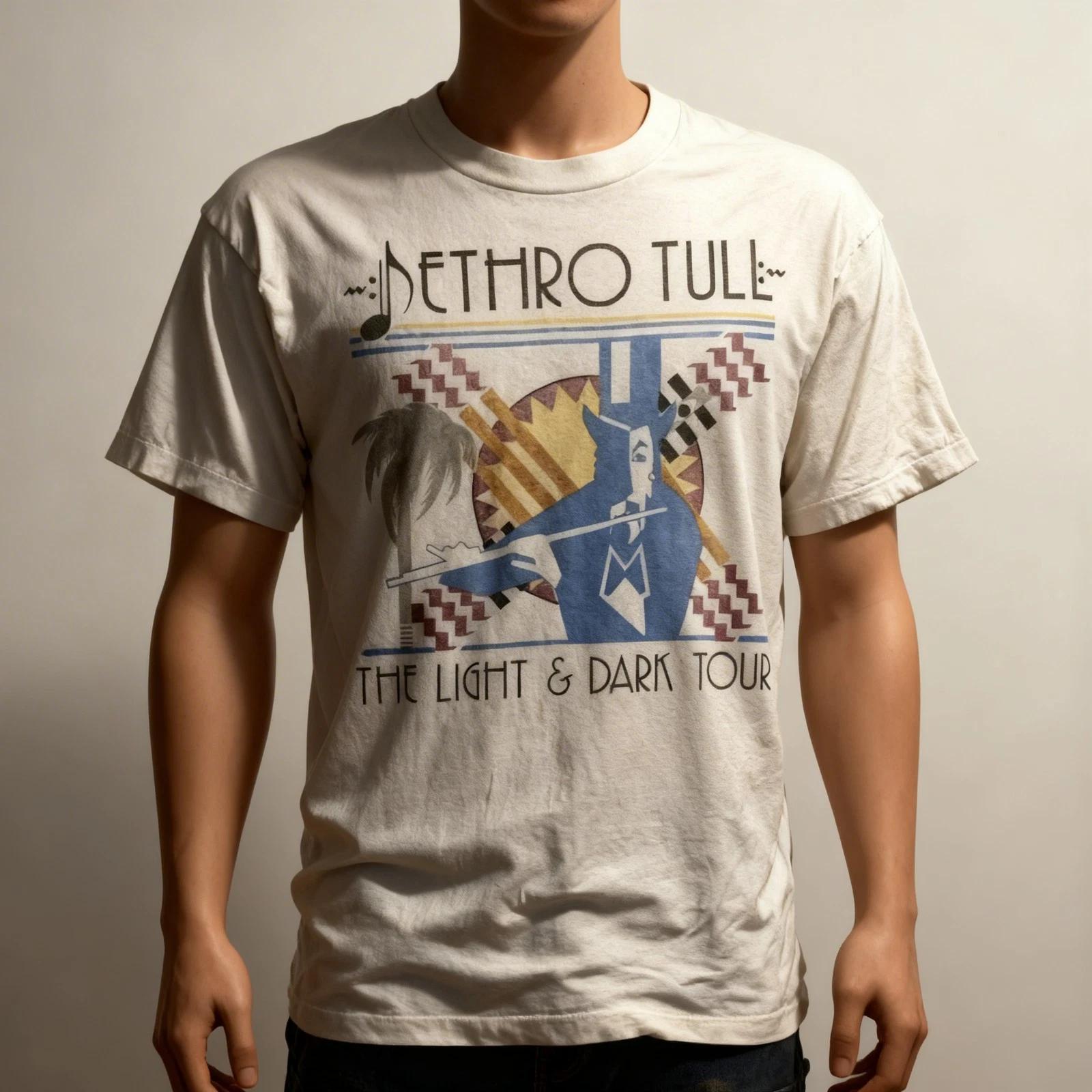 Vintage 90s Jethro Tull The Light & Dark Tour Shirt L