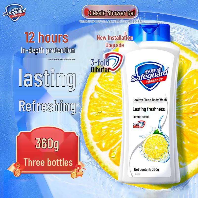 

Safeguard Lemon Fresh Body Wash 3-Pack