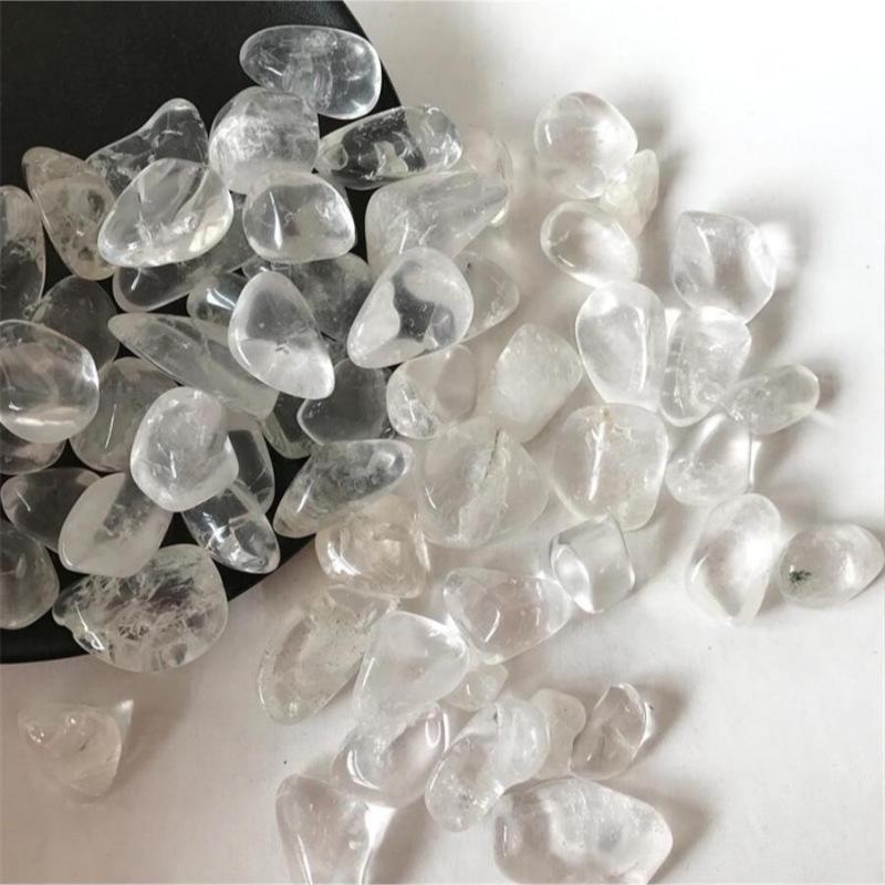 Natural White Crystal Large Tumbled and Raw Stones for Diffusers and Incense