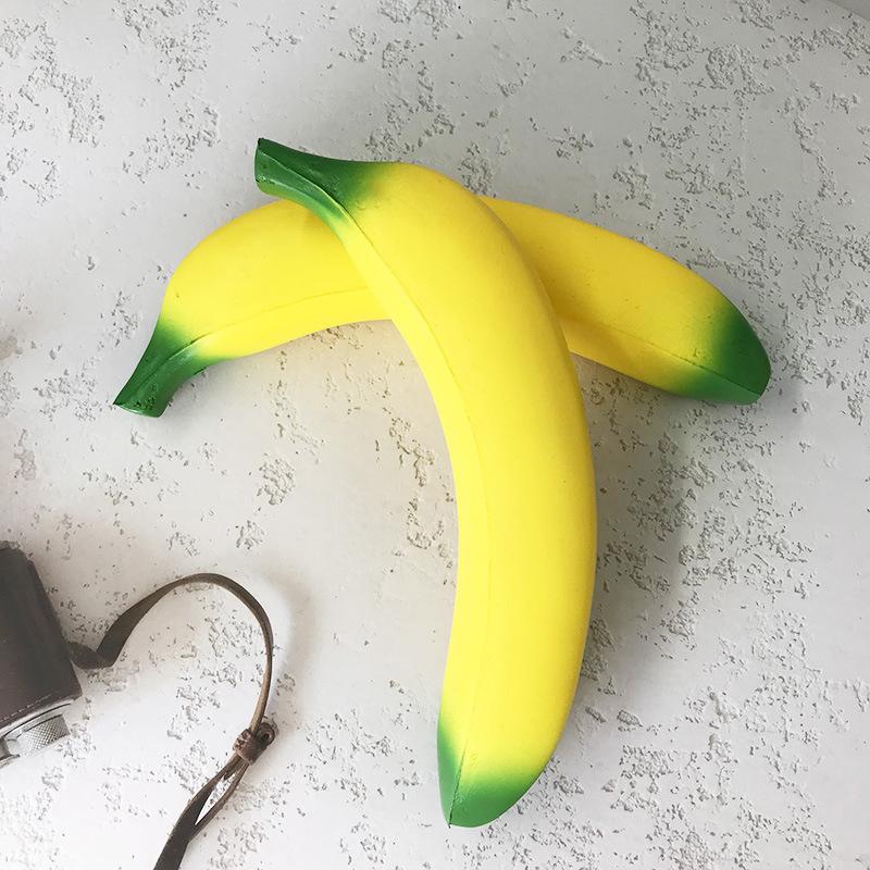 Squishy Banana Stress Relief Fidgets Toys Soft Squeeze Toy Slow Rebound Anti-Stress Sensory Toy Gifts For Adults