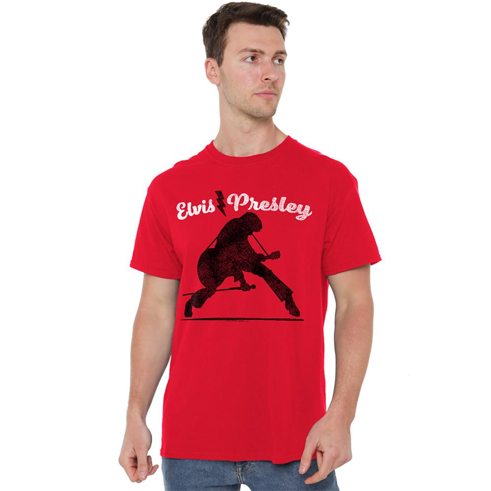Elvis Presley Unisex Adult Overprint T-Shirt