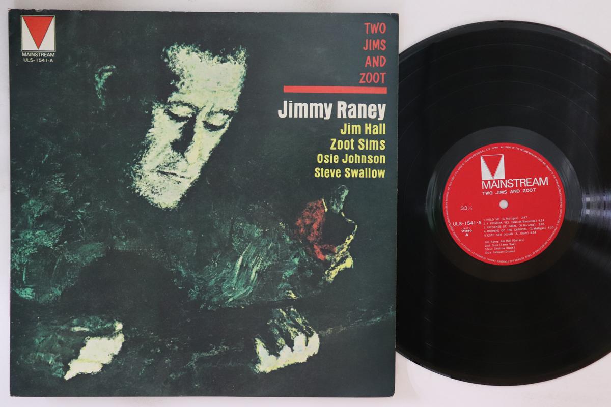 

LP Record JIMMY RANEY - Two Jims And Zoot ULS1541A MAINSTREAM Japan Jazz Used