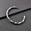 2026 Open Bracelet Women, New Classic Light Luxury Niche Plain Ring Exquisite Twist Bracelet Versatile