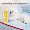 All-Season Washable Dog Bed & Cat Mat - Bichon Sofa Style