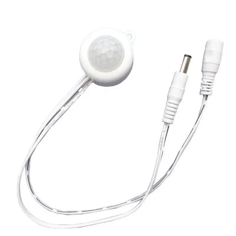 1Pcs Human Induction Infrared Detector Night Sensor Switch DC 5V-24V PIR Motion Sensor Light Switch For LED Light Strip