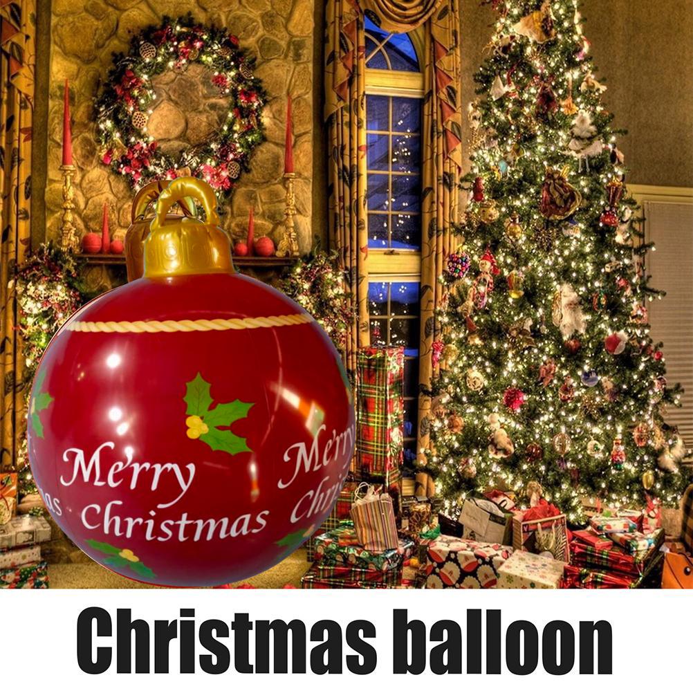 Christmas Inflatable Ball Blow Up Yard Decoration for Halloween Party Indoor Outdoor Yard Garden