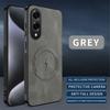 For Samsung Galaxy S25 FE /S25 Ultra/S25 Plus/S25 edge Simple Stylish Magnetic Suction PU Leather Skin-friendly Anti-drop Cover