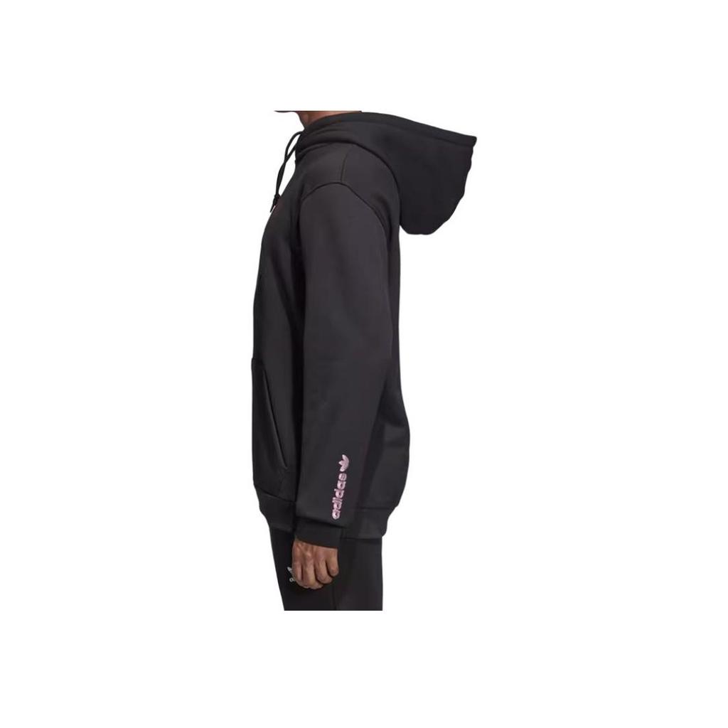 Adidas Originals D Hoodie Soft Comfortable Long Sleeve American Sweatshirt Men Hoodies Black DV2038