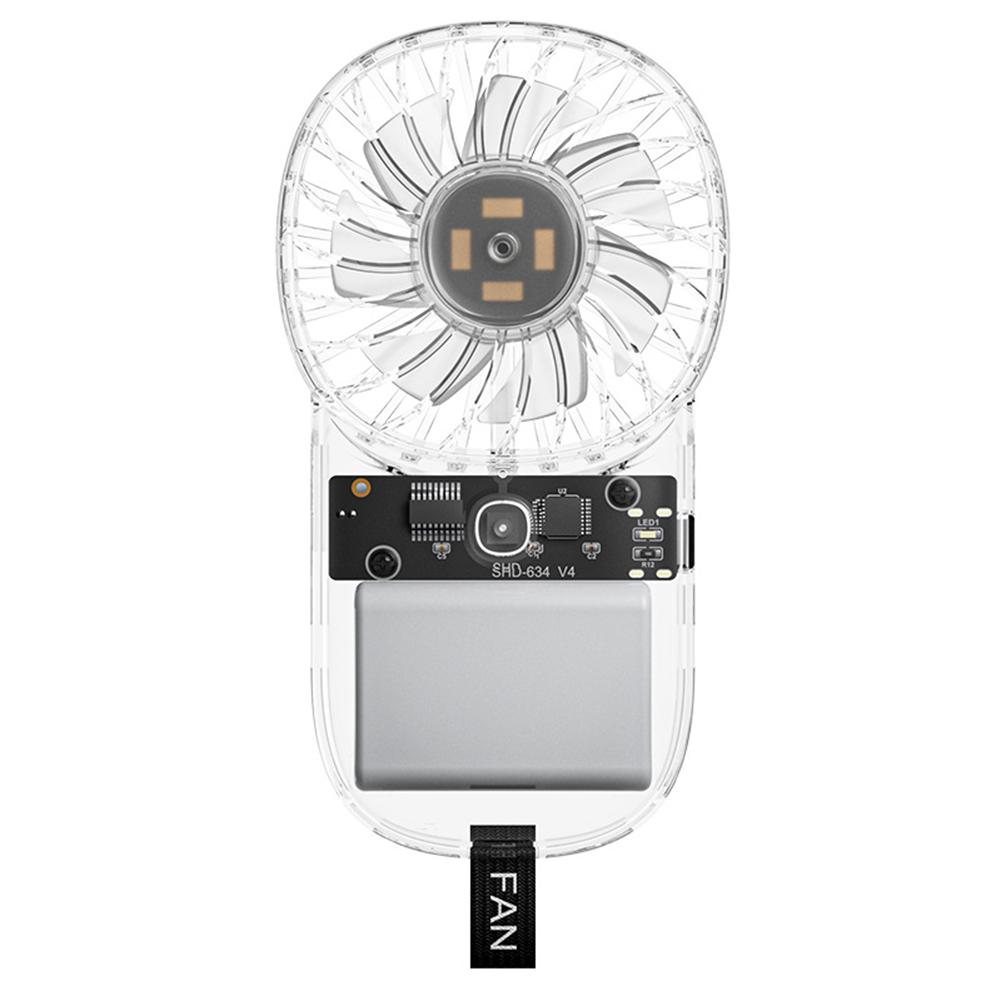 

Карманный вентилятор-охладитель воздуха USB-зарядка Электрический персональный вентилятор 1200 мАч Уличный портативный вентилятор для путешествий на открытом воздухе, кемпинга белый