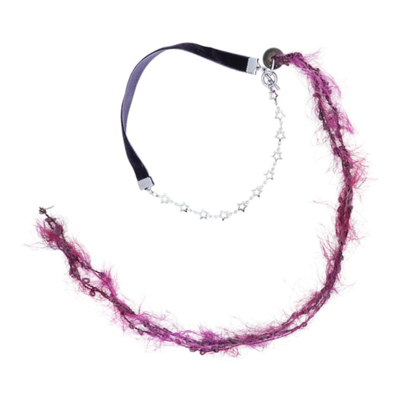 DARINGDarling Stardust Halskette (Tiefes Lila)