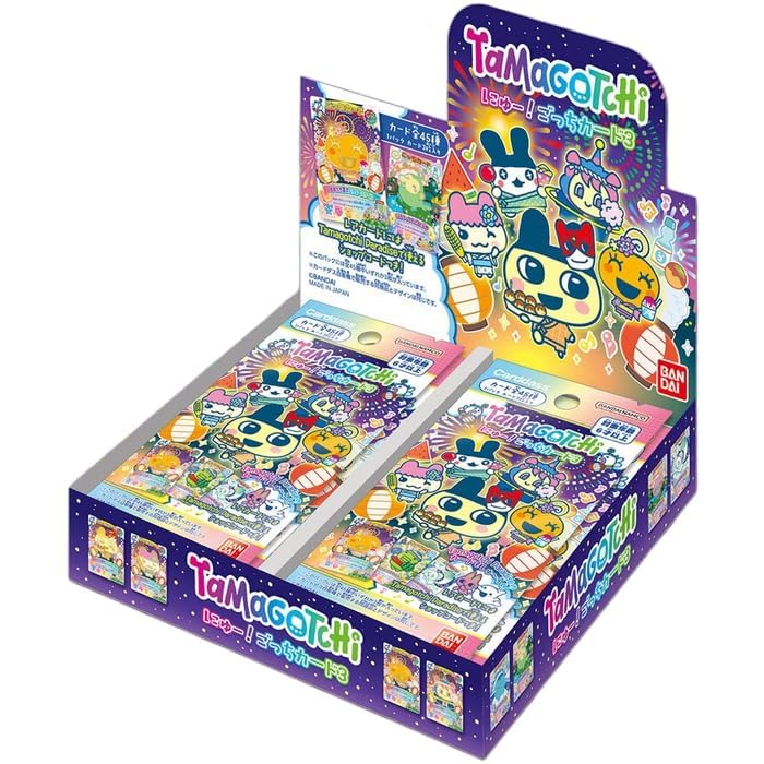 Unopened BOX Tamagotchi Gocchi Card 3 carton purchase 12 BOXes