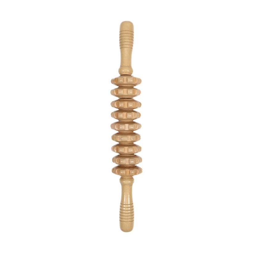 Manual Wooden Fascia Massage Roller for Leg Thigh Trigger Point Massager Stick Body Shaping Sculpting Tools
