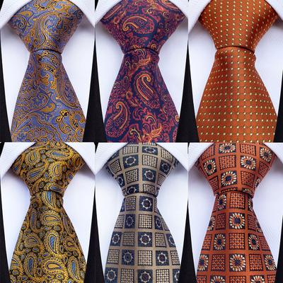 Cravată Maro Vintage Cravată pentru Costum Bărbați