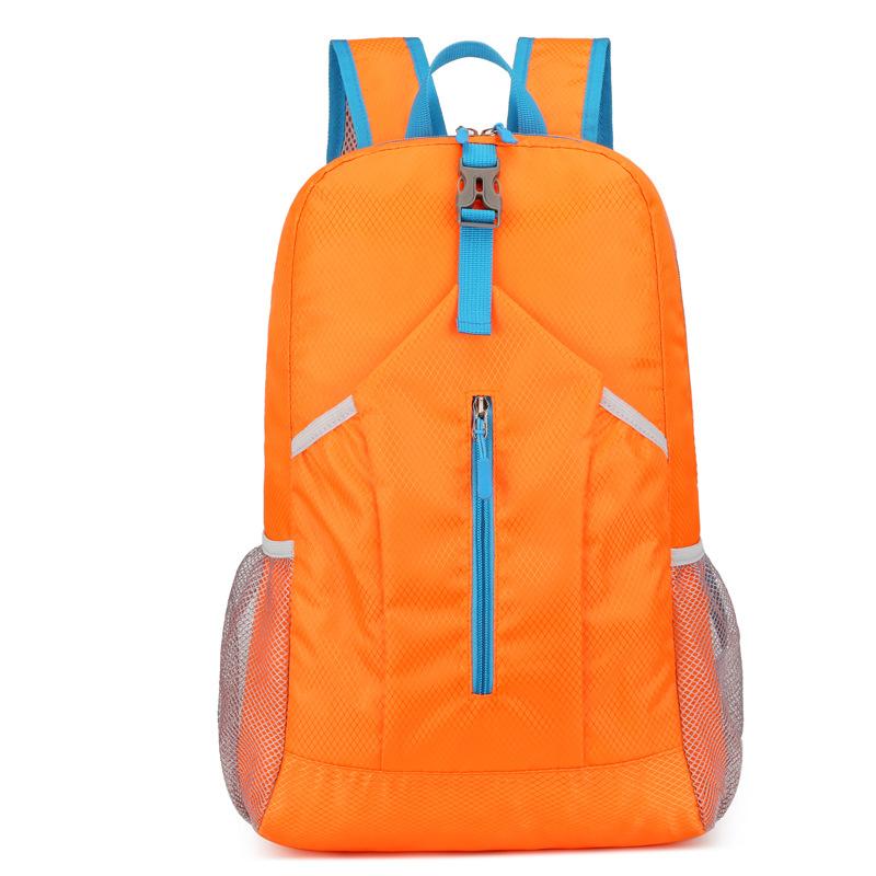 Backpack For Middle School Student 15-20L Folding Schoolbag Outdoor Lightweight Sports Bag