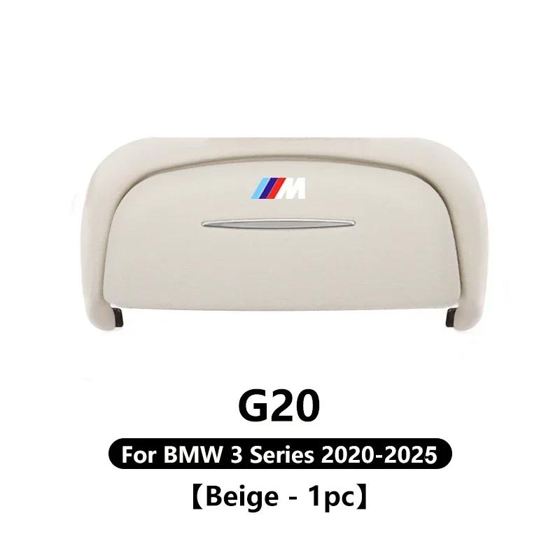 -Suede Car Sunglasses Holder Glasses Case Sunroof Sunglasses Storage Box For BMW 3 5 Series X3 X5 G01 G02 G05 G07 G20 U11 G60 G3