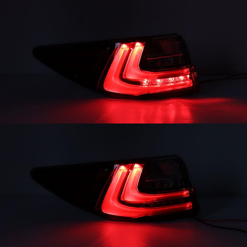 For Lexus ES ES350 2015 2016 2017 Car LED Rear Tail Light Warning Brake Stop Lamp Driving Turn Signal Taillight Auto Accessories