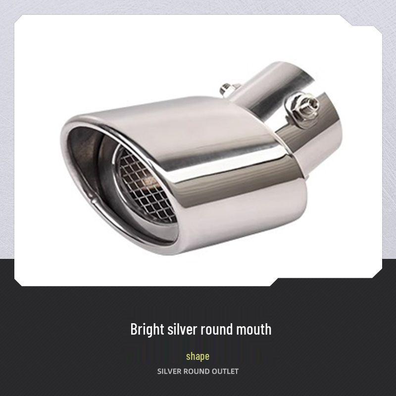 Stainless Steel Exhaust Tailpipe for Suzuki Jimny - Special Car Decoration & Modification Accessory