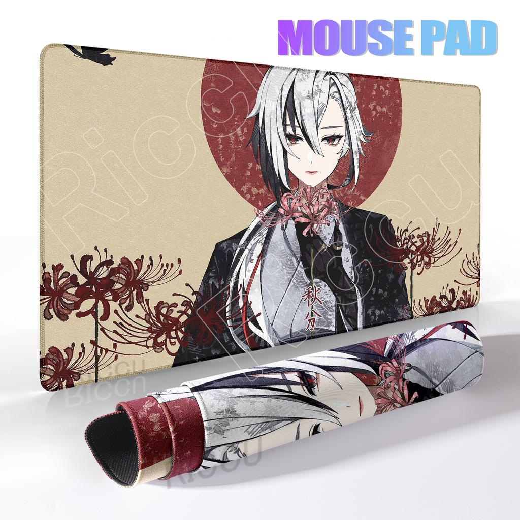 Game Large Mousepad Genshin Impact Mouse Pad Extra Kawaii Computer Keyboard Desk Mat XXL E-Sports Deskmat Gaming Accessories Pad
