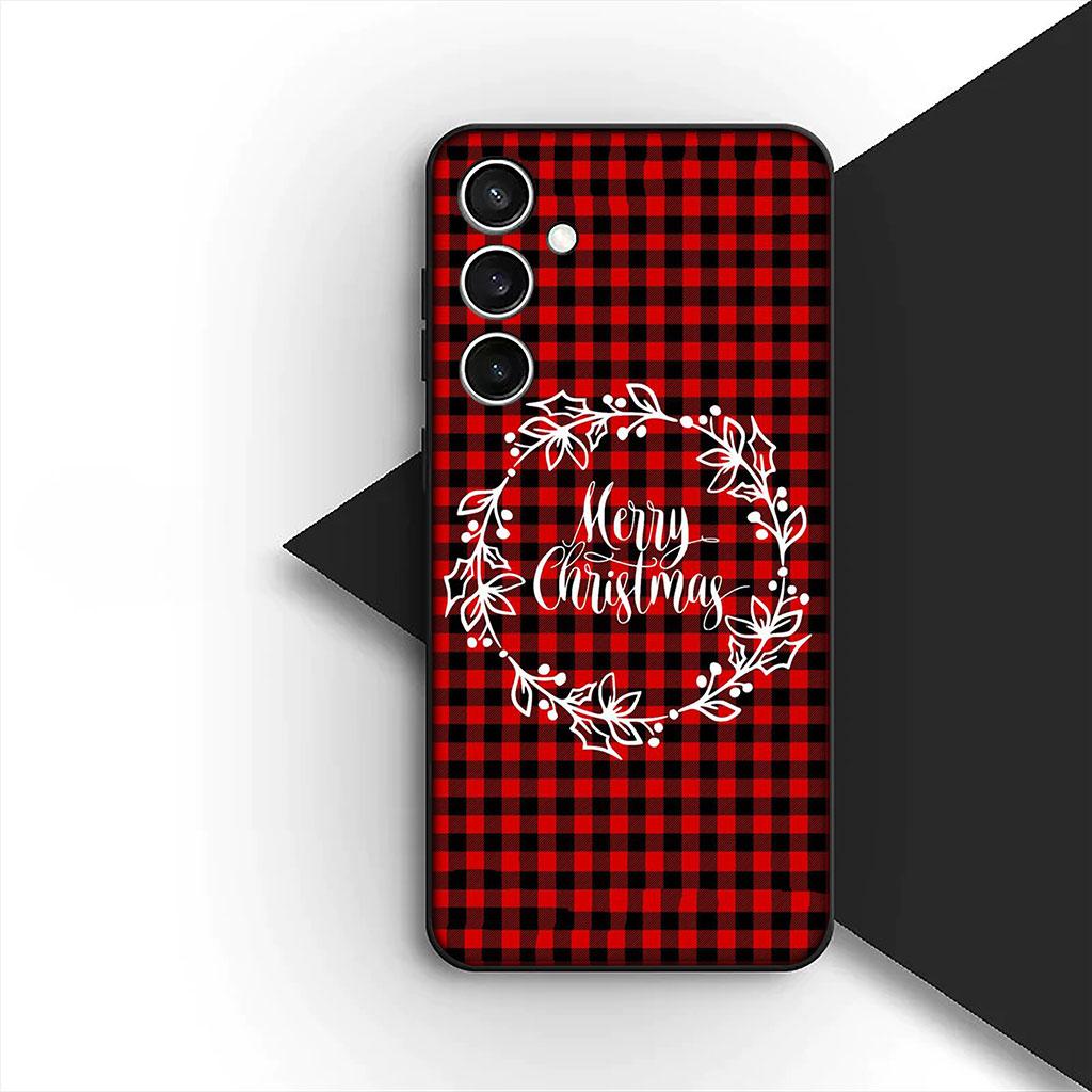 Père Noël Joyeux Noël Sapin de Noël Cerf Coque de Téléphone pour Apple iPhone 17 Air 12 13 Pro Max Mini ProMax 7 + 8 Plus Coque Souple