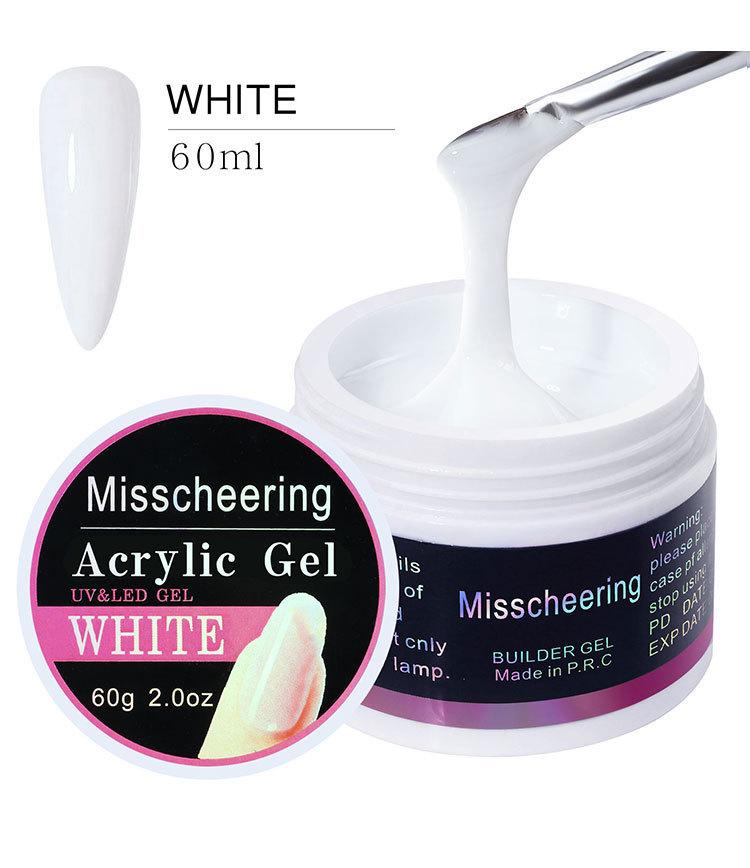 

Клей для фототерапии и быстрого наращивания ногтей, безболезненный съемный УФ-клей для наращивания ногтей, флакон 60 мл