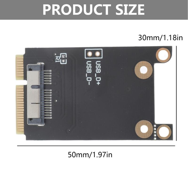 Wireless WLAN Card Transforms Mini PCI-E for Express Adapter Card Converter Mini PCI-E Card for BCM94360CD/BCM94331CD