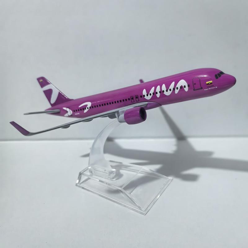 16CM Columbia A320 Aircraft Model Planel Airplane Diecast Metal Planes Collect Gifts
