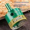1Pcs 45 Steel Material Quick Drilling Dry Drill Hole Opener Special Tile Hole Saw Thickened Body Brazed Tip Ceramic Drill Bit