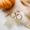 Korean Fashion Colorful Enamel Mini Metal Round Hoop Earrings For Women Daily Wear Party Sexy Sweet Ears Accessories