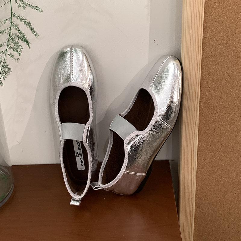 Fashion Spring Autumn Fashion Shallow Mary Janes Flats Shoes For Women 2025 New Female Slip On Footwear Ladies Ballet Flats Shoes