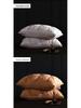 Luxury Goose Down Pillow with Cotton Cover for Neck Support